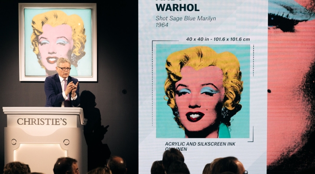 Marilyn Monroe tablosu 195 milyon dolara satıldı