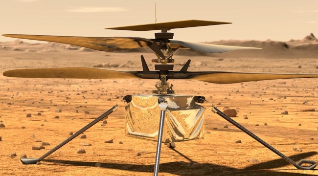 Mars helikopteri ile yeniden bağlantı kuruldu