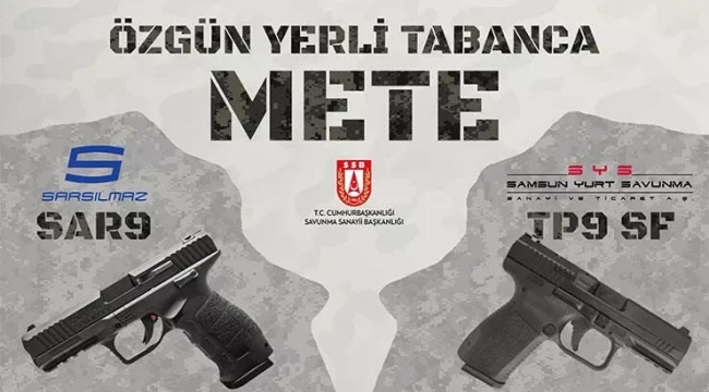 METE tabancaları güvenlik güçlerine teslim edildi