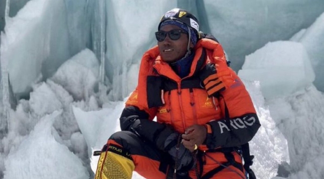 Nepalli dağcı, Everest'e 26. kez tırmandı