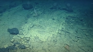 Pasifik'in tabanında "sarı tuğlalı" yol keşfedildi