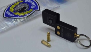 Samsun'da 19 adet suikast silahı ele geçirildi 