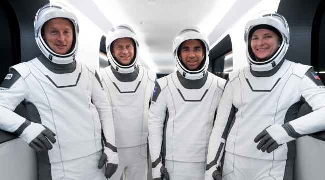 SpaceX'in Crew-3 ekibi ISS'ten döndü