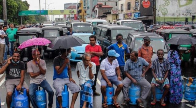 Sri Lanka'da ekonomik kriz yaşanıyor