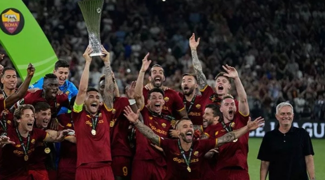 UEFA Avrupa Konferans Ligi Şampiyonu Roma oldu