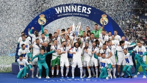 UEFA Şampiyonlar Ligi şampiyonu Real Madrid