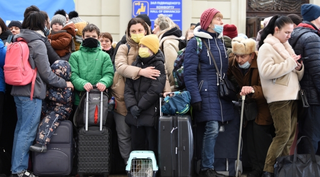 Ukrayna'yı terk edenlerin sayısı 6,4 milyona ulaştı