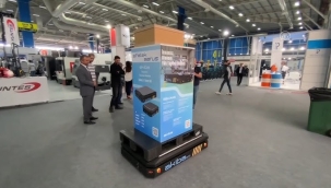 Yerli yük taşıma robotu AKİBA seri üretime hazır