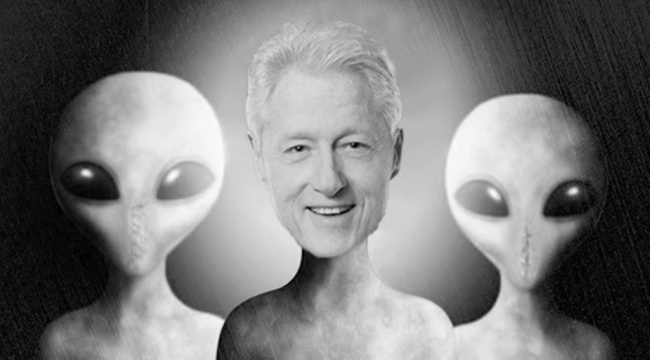 Bill Clinton: "Bildiğim kadarıyla uzaylılar yok"
