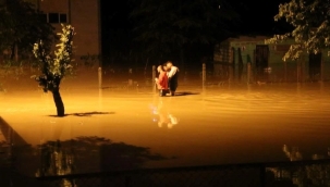 Bolu Mengen ve Gerede'de dereler taştı