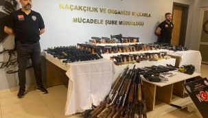 Bursa'da 245 ruhsatsız silah ele geçirildi