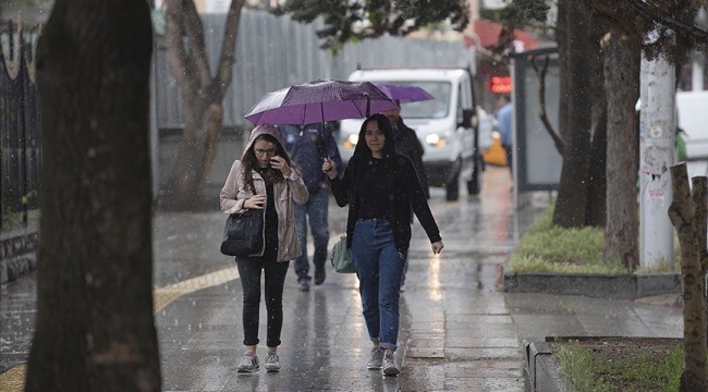 Doğu Akdeniz ile İç Anadolu'ya sağanak geliyor