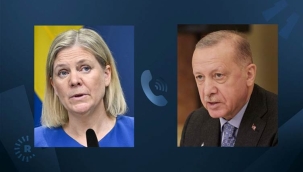 Erduvan, Andersson ile telefonda NATO konuştu