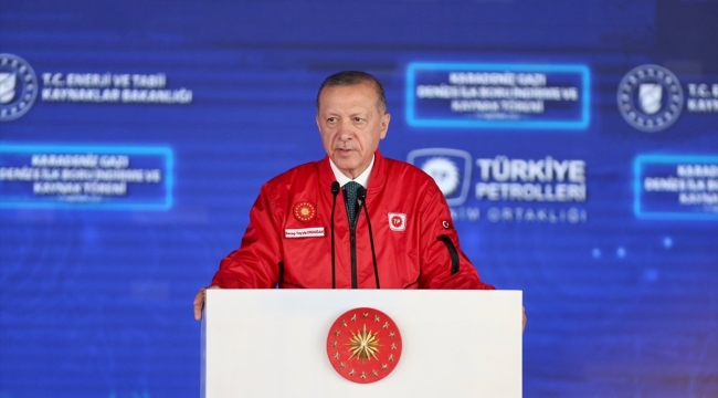 Erdoğan: "Karadeniz gazı 2023'te sistemde olacak"