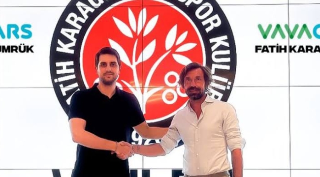 Fatih Karagümrük, Pirlo ile 1 yıllığına anlaştı