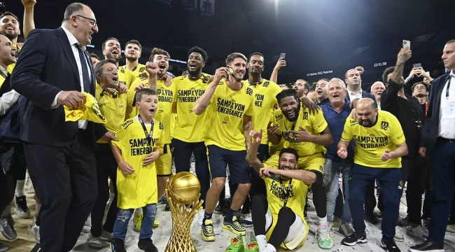 Fenerbahçe Beko şampiyon oldu
