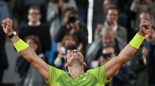Fransa Açık tek erkekler şampiyonu: Rafael Nadal