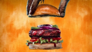 Fransa'da insan eti tadındaki vegan burgere ödül