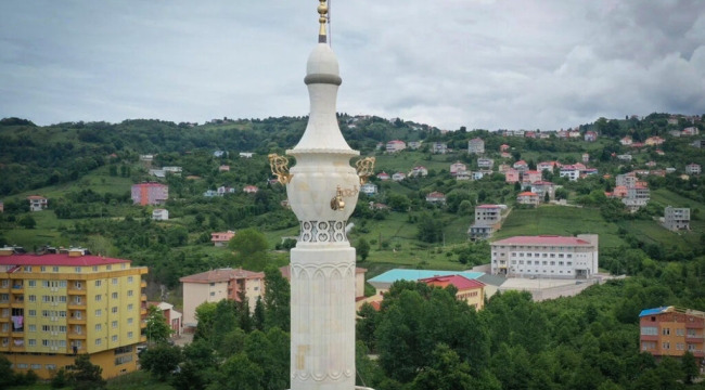 Giresun'da minareye semaver fantezisi