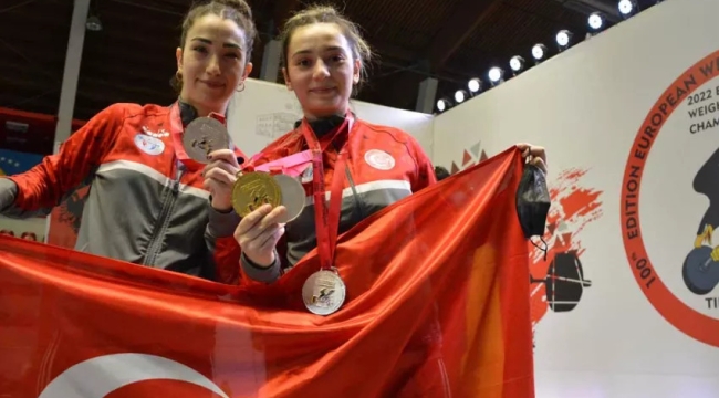 Kadın Halter Milli Takımı Avrupa şampiyonu oldu