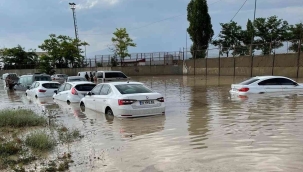 Iğdır ve Ağrı'da sağanak yağış sele neden oldu