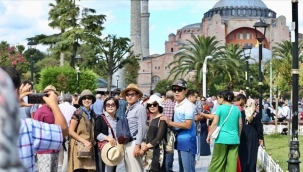 İstanbul'da gelen turist sayısı %264,6 arttı