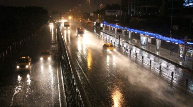 İstanbul'da kuvvetli yağış bekleniyor