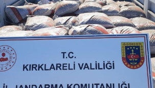 Kırklareli'de 26,5 ton sahte gübre ele geçirildi