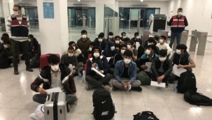 Kocaeli'de 53 kaçak sınır dışı edildi