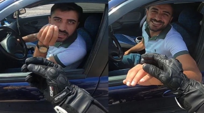 Kocaeli'de trafikteki kavga çaycıda tatlıya bağlandı