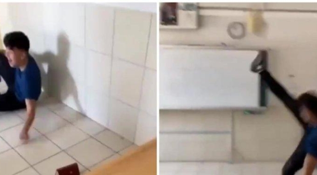 Kur'an-ı Kerim'e tekme atan öğrenciye soruşturma