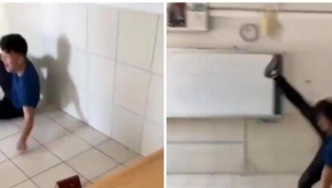 Kur'an-ı Kerim'e tekme atan öğrenciye soruşturma