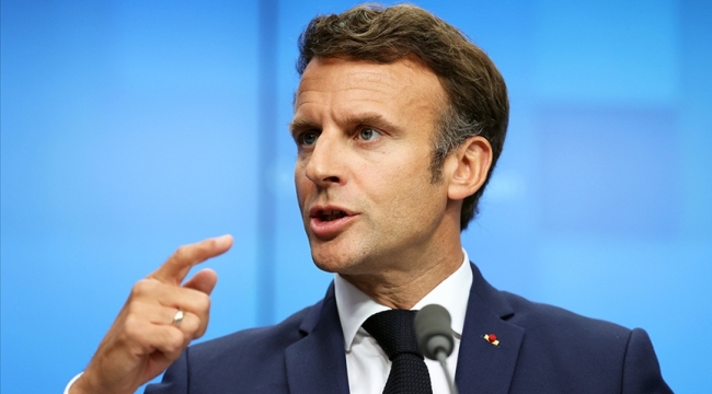 Macron: "Rusya'nın savaşı kazanmaması lazım"