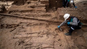 Peru'da 500 yıllık 42 iskelet bulundu