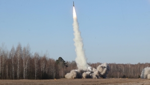 Rusya, Ukrayna'ya Belarus'tan füze fırlattı