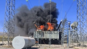 Van'da trafoda yangın çıktı: 6 saatte söndürüldü