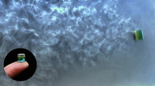 Vücutta gezen mini robot ilaç taşıyacak