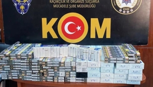 Adana'da 3 milyon 432 bin makaron ele geçirildi