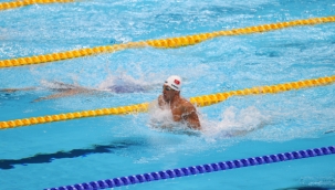 Akdeniz Oyunları'nda yüzmede 3 altın madalya 
