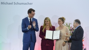 Almanya'da Schumacher'e en yüksek devlet ödülü