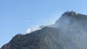 Antalya/Tünektepe'de orman yangını