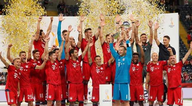 Almanya'da Süper Kupa'nın sahibi Bayern Münih 