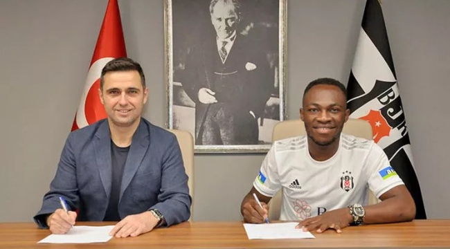 Beşiktaş, Muleka ile 5 yıllık sözleşme imzaladı