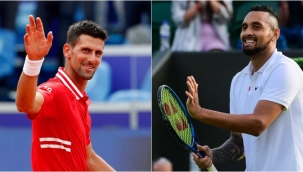 Djokovic ile Kyrgios, Wimbledon Final'de