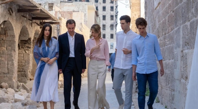 Esad, 11 yıl sonra ilk kez Halep'te