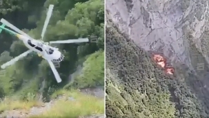 Gürcistan'da polis helikopteri kazası: 8 kişi öldü