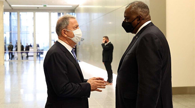 Hulusi Akar, ABD'li Austin ile telefonda görüştü