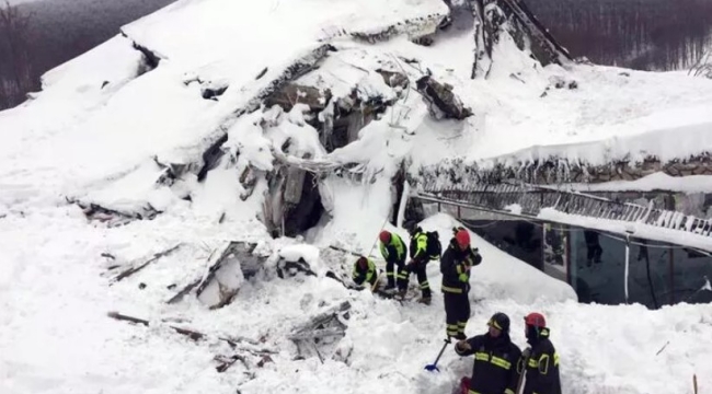 İtalya'da çığ: en az 5 ölü
