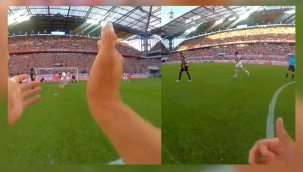 Köln-Milan maçında vücut kamerası denendi