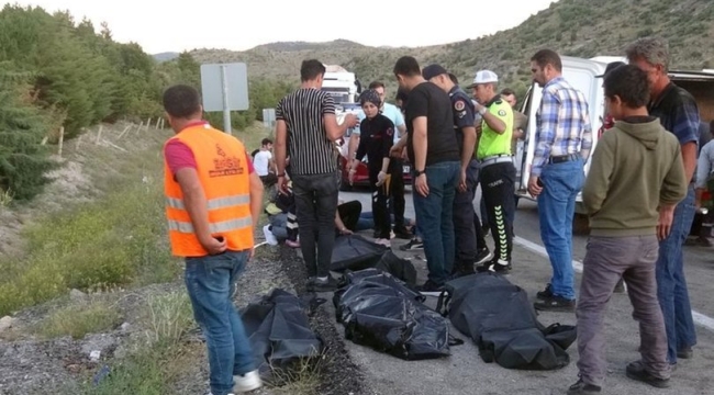 Konya'da trafik kazası: 5 ölü, 4 yaralı
